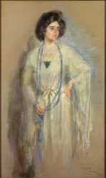 Laura en blanc