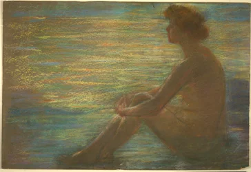 Nu contre la mer