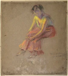 Femme assise