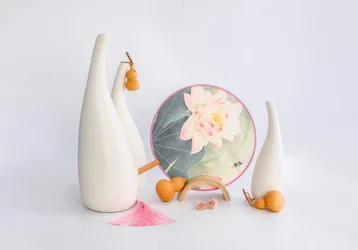Nature morte asiatique harmonieuse