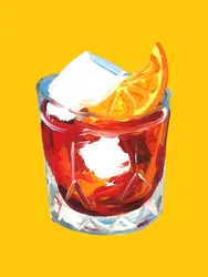 Apéritif rouge rafraîchissant