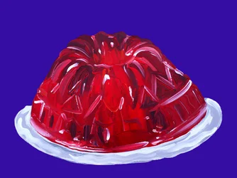 Gelée rouge vif