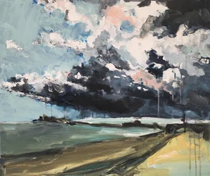 Tempête sur la côte