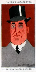 Edward Carson, 1er Baron Carson, leader de l