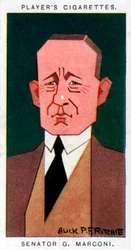 Guglielmo Marconi, inventeur italien, 1926