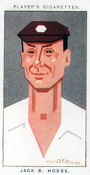 Sir Jack Hobbs, joueur de cricket britannique
