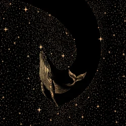 Une baleine parmi les étoiles