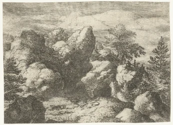 Paysage rocheux
