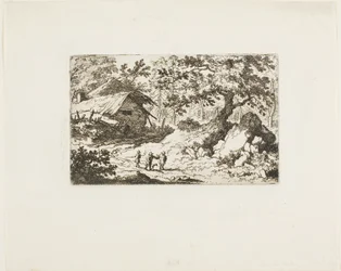 La cabane en ruine