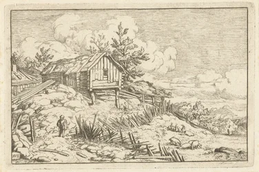Promeneur près d