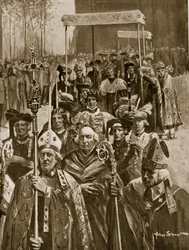 Le cortège du couronnement de Richard III