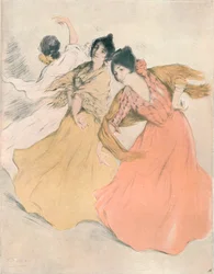 Danseurs espagnols, vers 1875-1903, 1903