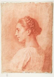 Une jeune fille de la campagne à Surrentum