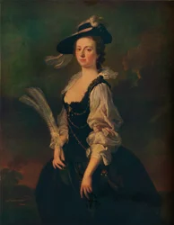 Portrait de Jane Hale, Mme Madan, 1746