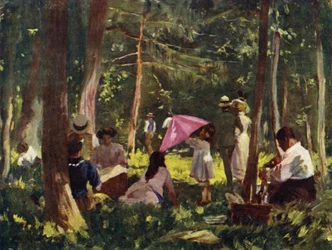 Paris : un coin du Bois