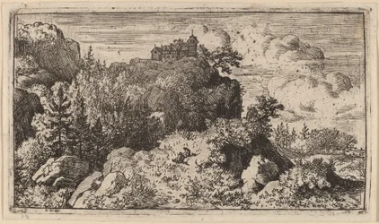 Sapins dans le défilé
