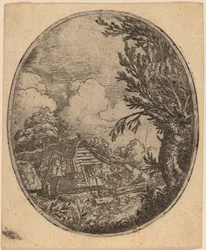 Hamlet entre les arbres