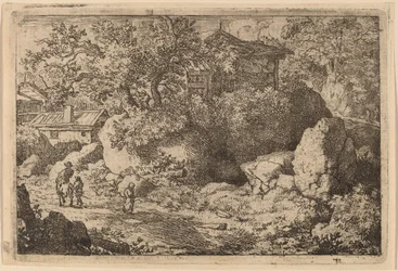 Paysanne à cheval