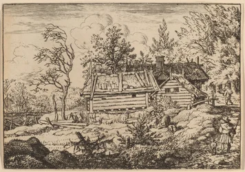 Pèlerin avec un chien, probablement vers 1645-1656