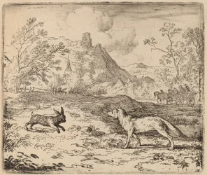 Renard et le lapin