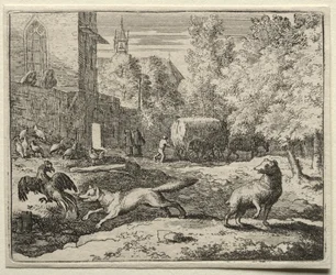 Renart le goupil : Renart chasse les poules