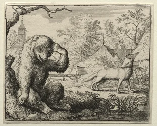 Reynard le renard : Reynard réprimande l
