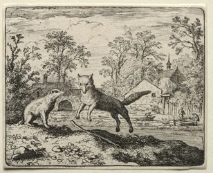 Reynard le Renard : Reynard faisant pénitence