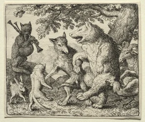 Renart le goupil : Le loup et l