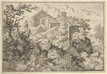 Les trois cottages sur la colline, XVIIe siècle