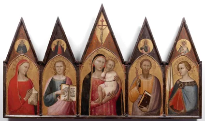 Madone et Enfant avec des Saints