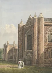 Cathédrale de Lichfield - Vue nord-ouest