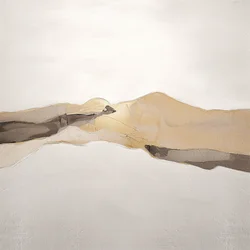 Paysage de dunes abstrait