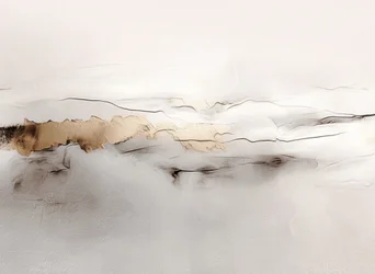 Horizon doré et éthéré