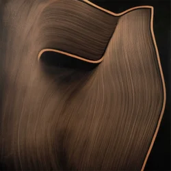 Courbes fluides en bronze