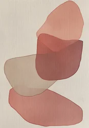 Des formes qui se superposent en douceur