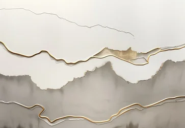Paysage aux nuances dorées