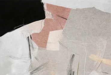 Composition abstraite aux tons discrets