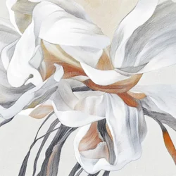 Abstrait floral délicat