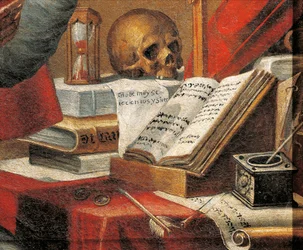 Manuscrits de Saint Jérôme : Vulgate, attribué à Alonso Antonio Villamor (1661-1729) (détail)