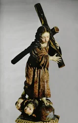 Nino de la Pasion (bois polychrome)