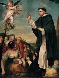 Saint Vincent Ferrier prêchant