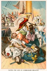 Sauver la vie du commodore Decatur