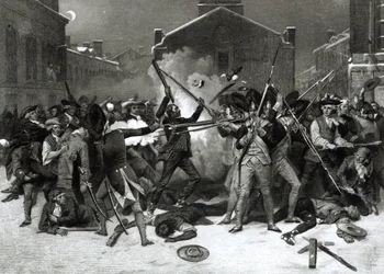 Le massacre de Boston, 5 mars 1770