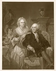 Washington à la maison, pub. 1867
