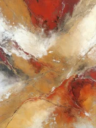 Paysage désertique abstrait
