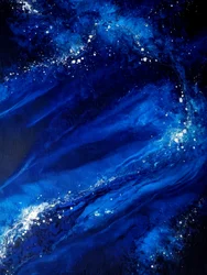 Nébuleuse Bleu Profond