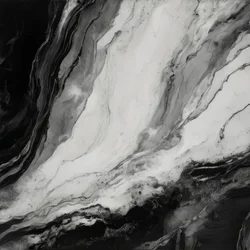 Élégant marbre noir