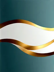 Flux doré élégant