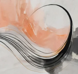 Abstrait « Pêche fluide »