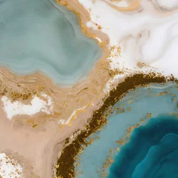 Agate dorée fluide